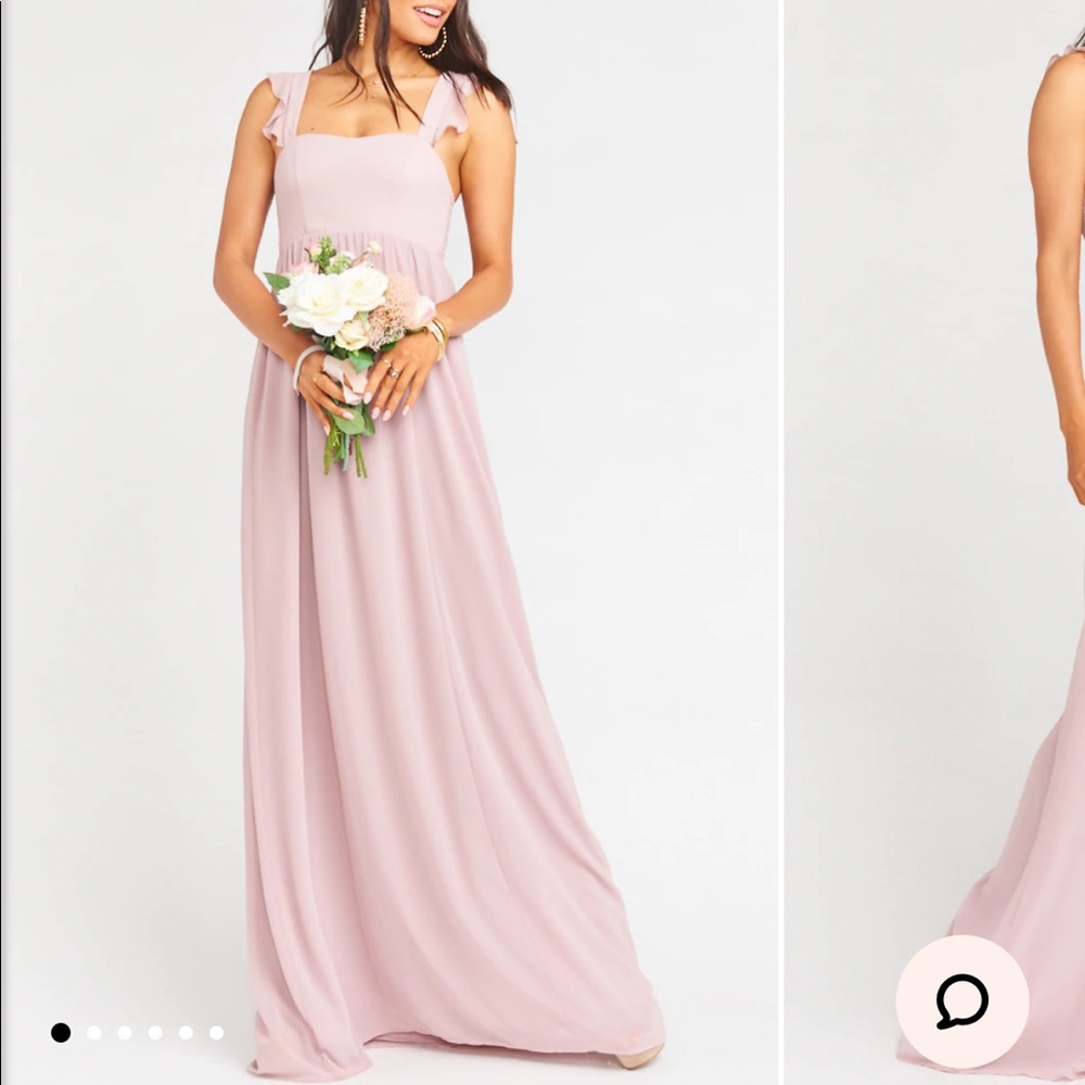 Show Me Your Mumu June Maxi Dress in Neutral Mauve